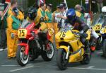 Eric Wilson (number 76) at Start Line, Douglas.