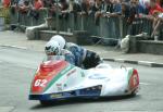 Steve Sinnott/Dave Corlett at Parliament Square, Ramsey.