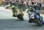 Ian Lougher at Parliament Square, Ramsey.