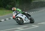 John Barton at Signpost Corner, Onchan.