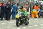 Steve Grainger in the pits, Douglas.