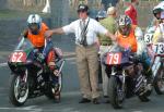 Brian Wyles (right) at Start Line, Douglas.