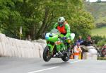 Mick Godfrey at Ballaugh Bridge.