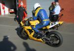 Alan Connor at the TT Grandstand, Douglas.