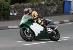 Daniel Sayle approaching Quarterbridge, Douglas.