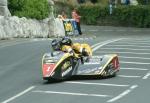 Dave Molyneux/Daniel Sayle on Braddan Bridge, Douglas.