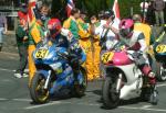 Andy Lovett (number 53) at Start Line, Douglas.