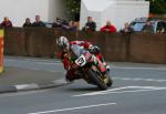 John McGuinness at Quarterbridge, Douglas.