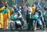 Norman Kneen (number 91) at Start Line, Douglas.