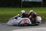 Bryan Pedder/Rod Steadman at Signpost Corner, Onchan.