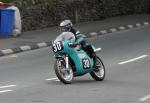 Geoff Bates approaching Quarterbridge, Douglas.