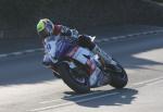 Ian Lougher at Signpost Corner, Onchan.