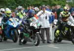 Chris Palmer at the TT Grandstand.