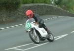 Ian Rycroft at Signpost Corner, Onchan.