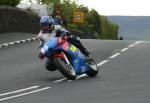 Mark Harland at Signpost Corner, Onchan.