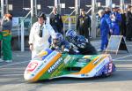 Steve Norbury/Scott Parnell at the TT Grandstand, Douglas.