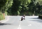 Ian Lougher approaching Braddan Bridge.