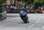 Victor Gilmore approaching Braddan Bridge.