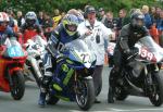 Jim Hodson at the TT Grandstand.