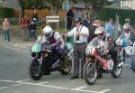 Brian Wyles (81) during practice, leaving the Grandstand, Douglas.