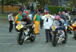 Matthew Turner (27) at the Start Line, Douglas.