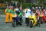 Liam McAleer (73) at the Start Line, Douglas.