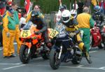 Trevor Jones (number 25) at Start Line, Douglas.