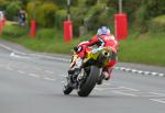 Philip Stewart at Signpost Corner, Onchan.