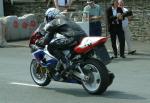 Andrew Marsden leaving Start Line, Douglas.