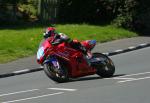 Tony Oates at Signpost Corner, Onchan.