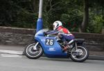 Paul Coward approaching Quarterbridge, Douglas.