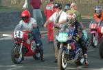 Roy Gillard (number 54) at Start line, Douglas.