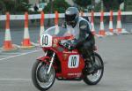 Dave Madsen-Mygdal at the Practice Start Line, Douglas.