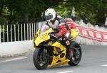 Alan (Bud) Jackson at Ballaugh Bridge.