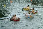 Tin Bath Races in Castletown Harbour