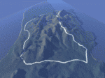 3D Mountain Circuit Map